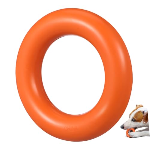 WEKADRIN Robustes Hundekauspielzeug aus Natürlichem Gummi Langlebiger Beißring für Mittlere und Große Hunde Reinigt Zähne Geeignet für Aggressives Kauen und Interaktives Training Orange WEKADRIN Robustes Hundekauspielzeug aus Natürlichem Gummi Langlebiger Beißring für Mittlere und Große Hunde Reinigt Zähne Geeignet für Aggressives Kauen und Interaktives Training Orange von WEKADRIN