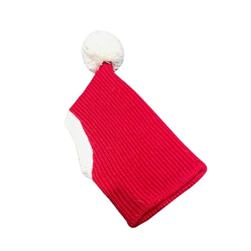 WEKADRIN Rotes Kuscheliges Haustier Wollmütze Weihnachtsmütze für Hunde und Welpen Warme Mütze für Winter Gemütlich und Hautfreundlich für Weihnachtsfeiern Fotoshootings und Alltag WEKADRIN Rotes Kuscheliges Haustier Wollmütze Weihnachtsmütze für Hunde und Welpen Warme Mütze für Winter Gemütlich und Hautfreundlich für Weihnachtsfeiern Fotoshootings und Alltag von WEKADRIN