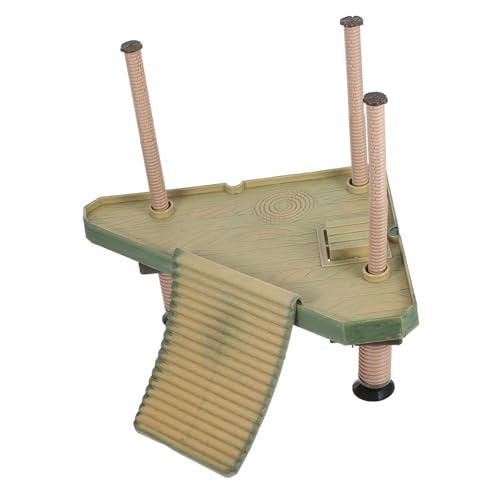 WEKADRIN Schildkröten Plattform Schwimmend Sonnenplatz und Kletterdock für Aquarium Wasserschildkröten Haustier Schildkrötenleiter mit Langlebigem Material und Einfachem Aufbau von WEKADRIN