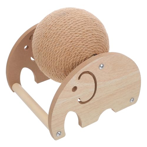 WEKADRIN Sisal Kratzball mit Ständer für Katzen Nachhaltiger Interaktiver Katzenspielball zum Krallenpflegen Möbel Schonen und Muskelstärkung Geeignet für Kätzchen Kaninchen und Kleintiere WEKADRIN Sisal Kratzball mit Ständer für Katzen Nachhaltiger Interaktiver Katzenspielball zum Krallenpflegen Möbel Schonen und Muskelstärkung Geeignet für Kätzchen Kaninchen und Kleintiere von WEKADRIN