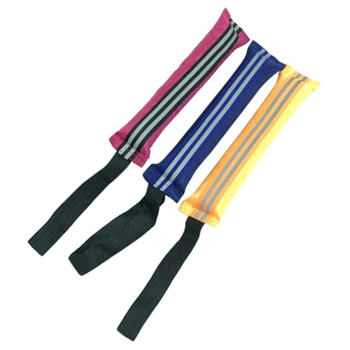 WEKADRIN Teiliges Hundetraining Beißstab aus Strapazierfähigem Oxford Interaktives Pet Biting Rod mit Reflektionsstreifen Sicherer Hundetrainer für Beißende Haustiere von WEKADRIN