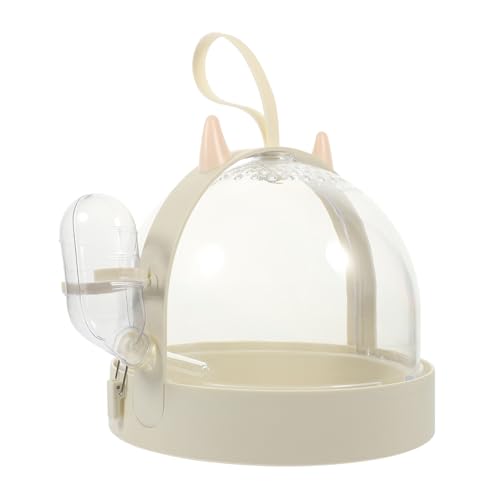 WEKADRIN Transparente Tragbare Hamster Transportbox mit Belüftung Stabiler Kunststoffkäfig für Zwerghamster und Kleine Kleintiere Sicherer Haustierträger mit Praktischem Griff für Unterwegs WEKADRIN Transparente Tragbare Hamster Transportbox mit Belüftung Stabiler Kunststoffkäfig für Zwerghamster und Kleine Kleintiere Sicherer Haustierträger mit Praktischem Griff für Unterwegs von WEKADRIN