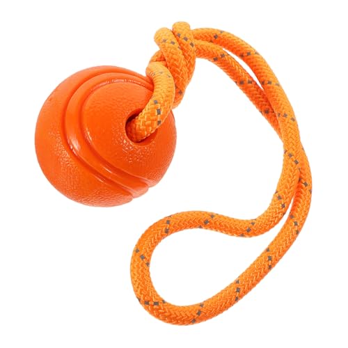WEKADRIN Verschleißfestes Hundekauspielzeug aus Premium Interaktiver Beißball zur Zahnpflege und Intelligenzförderung Geeignet für Haushunde Schützt Möbel und Fördert Gesunde Zähne von WEKADRIN
