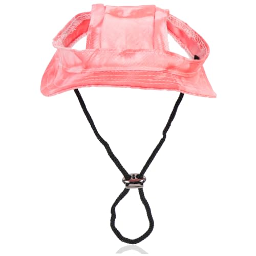 WEKADRIN Verstellbare Hundemütze aus Baumwolle mit Kinnriemen Niedliche Baseball Kappe für Kleine Hunde und Welpen Sonnenschutzhaube für Outdoor Modische Hunde Sonnenmütze Rosa WEKADRIN Verstellbare Hundemütze aus Baumwolle mit Kinnriemen Niedliche Baseball Kappe für Kleine Hunde und Welpen Sonnenschutzhaube für Outdoor Modische Hunde Sonnenmütze Rosa von WEKADRIN