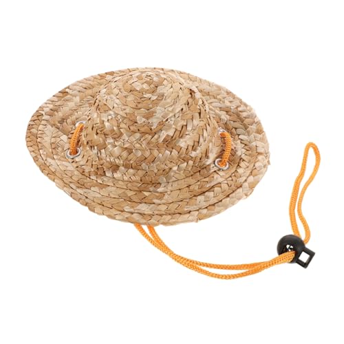 WEKADRIN Verstellbarer Sombrero Hundehut Sonnenschutz für Kleine Hunde und Katzen Elastischer Kinnriemen Leichter Garten und Strandhut Atmungsaktiv und Modisch WEKADRIN Verstellbarer Sombrero Hundehut Sonnenschutz für Kleine Hunde und Katzen Elastischer Kinnriemen Leichter Garten und Strandhut Atmungsaktiv und Modisch von WEKADRIN