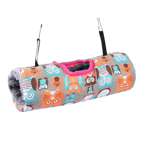 WEKADRIN Warmer Dicker Hängeschlafplatz und Tunnel für Kleintiere Hamsterhängematte und Chinchilla wohnhöhle mit Clips für Käfigbefestigung Geeignet für Frettchen Eichhörnchen und Kleine WEKADRIN Warmer Dicker Hängeschlafplatz und Tunnel für Kleintiere Hamsterhängematte und Chinchilla wohnhöhle mit Clips für Käfigbefestigung Geeignet für Frettchen Eichhörnchen und Kleine von WEKADRIN