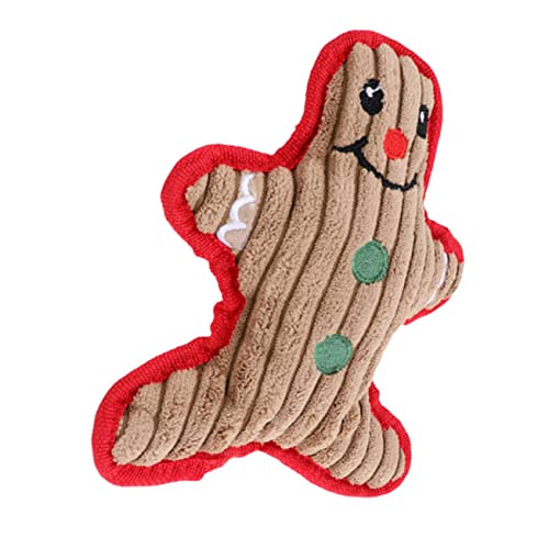 WEKADRIN Weihnachtliches Plüsch Hundespielzeug Squeaky Bite Resistance Toy mit Quietschfunktion Cartoon Schneemann Design Interaktives Kau und Beschäftigungsspielzeug für Kleine und WEKADRIN Weihnachtliches Plüsch Hundespielzeug Squeaky Bite Resistance Toy mit Quietschfunktion Cartoon Schneemann Design Interaktives Kau und Beschäftigungsspielzeug für Kleine und von WEKADRIN
