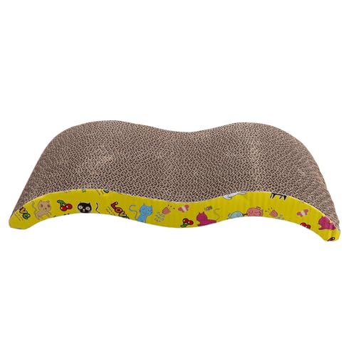 WEKADRIN Wellhaltiges Katzen Kratzbrett aus Robustem Wellpappe Material Leicht und zur Krallenpflege Muskeltraining und Stressabbau Vielseitig Einsetzbar für Boden Balkon und Garten WEKADRIN Wellhaltiges Katzen Kratzbrett aus Robustem Wellpappe Material Leicht und zur Krallenpflege Muskeltraining und Stressabbau Vielseitig Einsetzbar für Boden Balkon und Garten von WEKADRIN