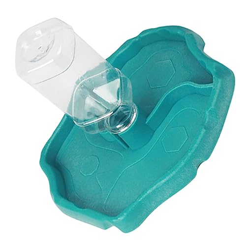 WEKAMOS 1 Satz Automatischer Wasserspender für Reptilien mit Futter und Wasserschale Blau für Geckos Eidechsen und Schildkröten Langlebig und Benutzerfreundlich WEKAMOS 1 Satz Automatischer Wasserspender für Reptilien mit Futter und Wasserschale Blau für Geckos Eidechsen und Schildkröten Langlebig und Benutzerfreundlich von WEKAMOS