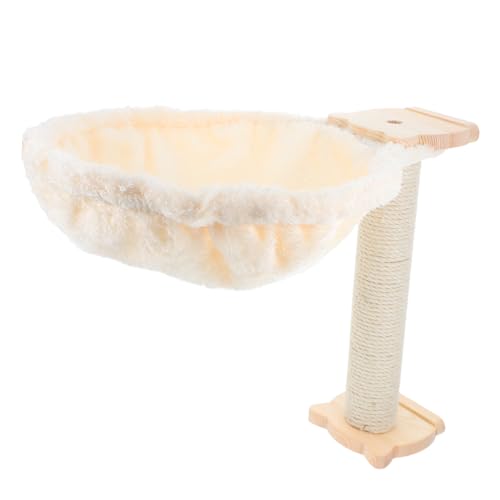WEKAMOS 1 Satz Katzenhängematte im Löffel Design Weiche Kratzfeste Katzenbett mit Kratzpfosten für Innenkatzen und Kätzchen Stilvolles und Katzenmöbel für Optimalen WEKAMOS 1 Satz Katzenhängematte im Löffel Design Weiche Kratzfeste Katzenbett mit Kratzpfosten für Innenkatzen und Kätzchen Stilvolles und Katzenmöbel für Optimalen von WEKAMOS