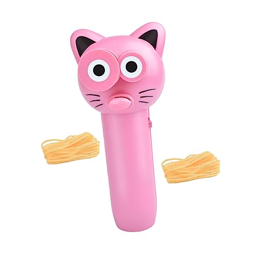 WEKAMOS 1 Satz Seilwerfer funnytoys Funny Toys Katzen + katzenspielzeug kocher batteriebetrieben zum Necken von Katzen Party knifflige Requisiten Seil Abs Rosa von WEKAMOS