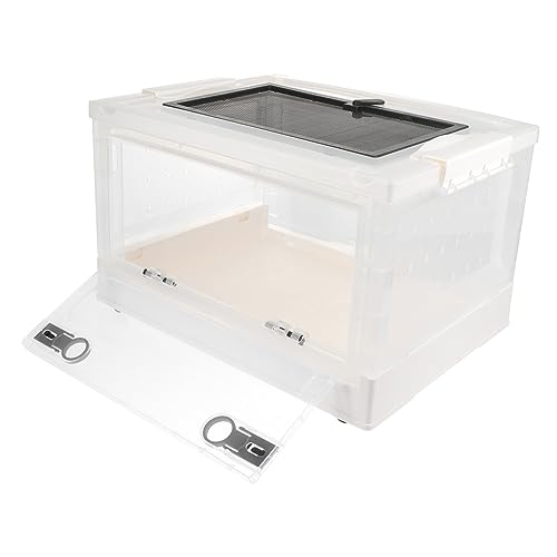 WEKAMOS 1 Satz Terrarium mit meerschweinchen versteck Kiste Meerschweinchenkäfig klein Hamster käfig Hamster cage Tieraufbewahrung für Haustierratten Haustierzubehör Plastik Weiß WEKAMOS 1 Satz Terrarium mit meerschweinchen versteck Kiste Meerschweinchenkäfig klein Hamster käfig Hamster cage Tieraufbewahrung für Haustierratten Haustierzubehör Plastik Weiß von WEKAMOS