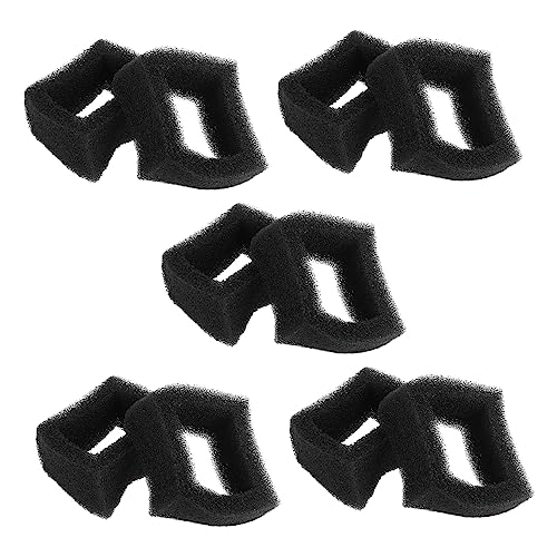 WEKAMOS 10 Stück Katzenbrunnen Filter aus PU Schaum Ersatzfilter für Haustier Wasserspender Effektive Wasserreinigung für Zuhause Büro und Garten von WEKAMOS