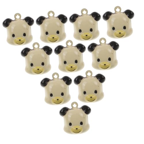 WEKAMOS 10 Stück Teiliges Kleine Messingglöckchen als Haustier Halsband Anhänger mit Klarem für Hunde Training Dekoration und Outdoor Aktivitäten WEKAMOS 10 Stück Teiliges Kleine Messingglöckchen als Haustier Halsband Anhänger mit Klarem für Hunde Training Dekoration und Outdoor Aktivitäten von WEKAMOS