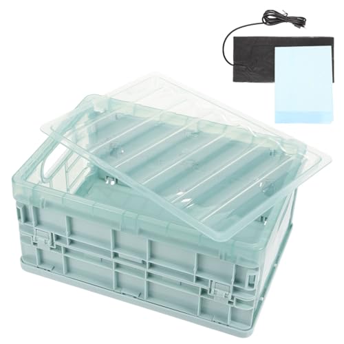 WEKAMOS 1Satz Inkubator für Papageien Kleiner Brutkasten mit Heizpad Praktische Inkubationseinheit für Küken Optimale für Neugeborene für Geflügel und Papageienzucht WEKAMOS 1Satz Inkubator für Papageien Kleiner Brutkasten mit Heizpad Praktische Inkubationseinheit für Küken Optimale für Neugeborene für Geflügel und Papageienzucht von WEKAMOS