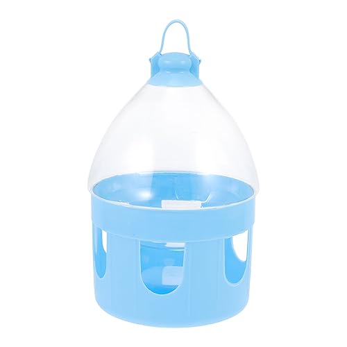WEKAMOS 1Stück Wasserspender für Transparenter Trinkbehälter für Tauben Abnehmbar Reinigen für Papageien und Andere Haustier Automatischer Wasserspender von WEKAMOS