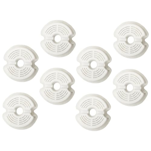 WEKAMOS 2 Sätze Pet Fountain Filter Ersatzset Rundes Abs Vliesstoff Filtermedium Langlebig Entfernt Gerüche Haarreste und Schadstoffe Kompatibel mit Katzentrinkbrunnen und WEKAMOS 2 Sätze Pet Fountain Filter Ersatzset Rundes Abs Vliesstoff Filtermedium Langlebig Entfernt Gerüche Haarreste und Schadstoffe Kompatibel mit Katzentrinkbrunnen und von WEKAMOS