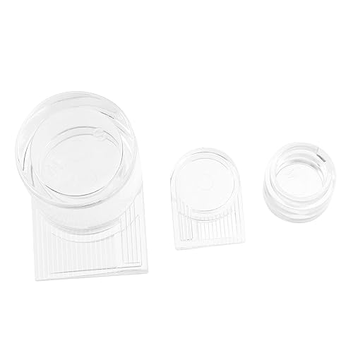 WEKAMOS 2 Stück Ameisen Wasser fütterung gerät Ameisenfütterung Gel Schalen für Ameise Nest ameisentränke Ameisen Tränke Trinkschale für Ameisenwasser Wasserschale für Insekten Acryl von WEKAMOS