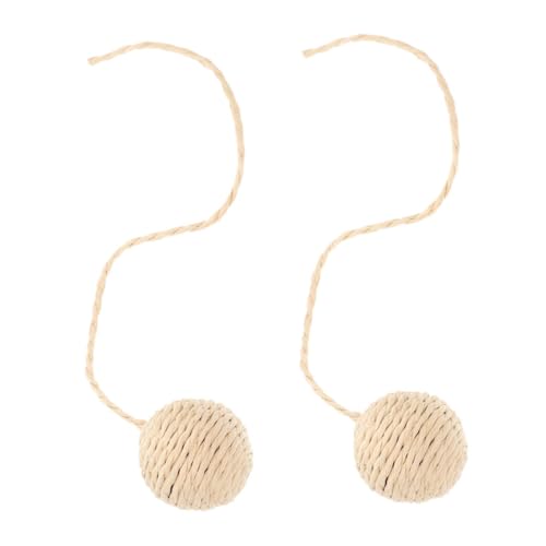 WEKAMOS 2 Stück Ersatzball Für Katzenklettergerüst Kätzchen Katzenkratzer Katzenspielzeug Katzenkratzenspielzeug Ersatz Für Kratzbaumpfosten Kätzchenzubehör Papier Beige WEKAMOS 2 Stück Ersatzball Für Katzenklettergerüst Kätzchen Katzenkratzer Katzenspielzeug Katzenkratzenspielzeug Ersatz Für Kratzbaumpfosten Kätzchenzubehör Papier Beige von WEKAMOS