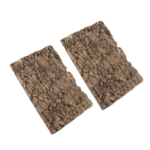 WEKAMOS 2 Stück Fütterungsbox Terrarium zubehör terrarienrinde Zubehör für Terrarien Reptilien-Hintergrundrinde für Reptilienbecken Zubehör für Geckobecken Light Brown WEKAMOS 2 Stück Fütterungsbox Terrarium zubehör terrarienrinde Zubehör für Terrarien Reptilien-Hintergrundrinde für Reptilienbecken Zubehör für Geckobecken Light Brown von WEKAMOS