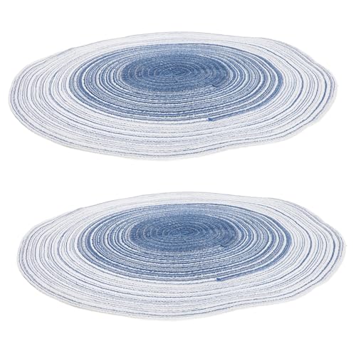 WEKAMOS 2 Stück Katzenpfotenpolster Kätzchen Kratzbrett Katzen-Kratzunterlage Pads modern drinnen katzenkratzbaum katzenspielzeug Kratzmatte für Katzen aus Baumwolle Kratzpad Baumwollfaden von WEKAMOS