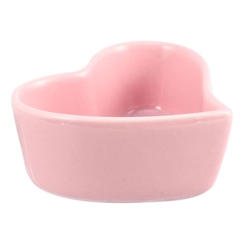 WEKAMOS 2 Stück Keramik Hamster Futternapf rutschfeste Langebige Futter Wasserschale für Hamster und Kleintiere Leicht zu Reinigen Kippsicher Geeignet und Nager von WEKAMOS