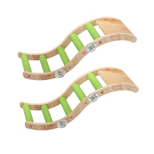 WEKAMOS 2 Stück Papageien Holzleiter Vogelspielzeug Teilig Kletterspielzeug für Wellensittiche und Kleine Vögel Sicher Langlebig Fördert Bewegung Balance und Schnabelpflege Zubehör für WEKAMOS 2 Stück Papageien Holzleiter Vogelspielzeug Teilig Kletterspielzeug für Wellensittiche und Kleine Vögel Sicher Langlebig Fördert Bewegung Balance und Schnabelpflege Zubehör für von WEKAMOS