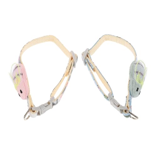 WEKAMOS 2 Stück Teiliges Katzenhalsband Verstellbar Komfortabel für Kitten und Katzen Alltag Party WEKAMOS 2 Stück Teiliges Katzenhalsband Verstellbar Komfortabel für Kitten und Katzen Alltag Party von WEKAMOS
