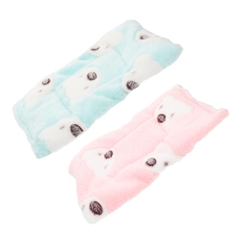 WEKAMOS 2 Stück Warme Schlafmatten für Hamster und Meerschweinchen Weiche Nager käfigeinlage Atmungsaktive Kuschelpads für Kaninchen Igel und Kleine Haustiere Langlebig und Pflegeleicht WEKAMOS 2 Stück Warme Schlafmatten für Hamster und Meerschweinchen Weiche Nager käfigeinlage Atmungsaktive Kuschelpads für Kaninchen Igel und Kleine Haustiere Langlebig und Pflegeleicht von WEKAMOS