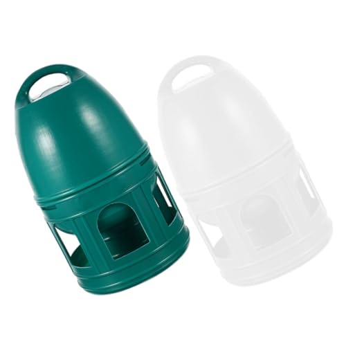 WEKAMOS 2 Stück Wasserspender für Tauben Wassertränke für Vogelkäfige Praktische Vogelpflege Zubehör für Pigeon Feeder für Garten und Haustiere von WEKAMOS