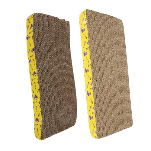 WEKAMOS 2 Stück kratzbaum für Katzen Klaue drinnen Boden Kratzpad Schleifen Kätzchenkratzer katzenspielzeug kratzmöbel für Katzen Katzenkratzkarton Kratzbäume für Katzen Wellpapier Coffee WEKAMOS 2 Stück kratzbaum für Katzen Klaue drinnen Boden Kratzpad Schleifen Kätzchenkratzer katzenspielzeug kratzmöbel für Katzen Katzenkratzkarton Kratzbäume für Katzen Wellpapier Coffee von WEKAMOS