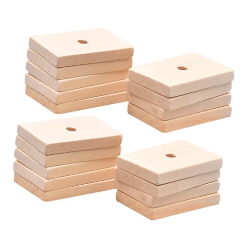 WEKAMOS 20 Stück Papageien Spielzeug Holz Blöcke Kauspielzeug für Vögel Beißspielzeug zur Muskelentwicklung Vogelkäfig Zubehör für Sittiche und Papageien WEKAMOS 20 Stück Papageien Spielzeug Holz Blöcke Kauspielzeug für Vögel Beißspielzeug zur Muskelentwicklung Vogelkäfig Zubehör für Sittiche und Papageien von WEKAMOS