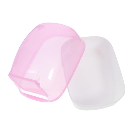 WEKAMOS 2Stücke Transparente Hamster Badewanne Staubdichte Kunststoff Badewanne für Hamster als Badezimmer und Waschraum Abnehmbar Reinigen Modisches Design WEKAMOS 2Stücke Transparente Hamster Badewanne Staubdichte Kunststoff Badewanne für Hamster als Badezimmer und Waschraum Abnehmbar Reinigen Modisches Design von WEKAMOS