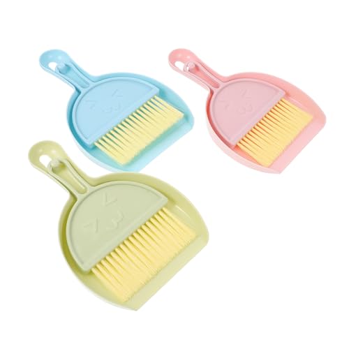 WEKAMOS 3 Sätze Hamster Reinigungsbesen drinnen Reiniger Besen und Kehrschaufel pet Grooming Tool Mini Broom and Dustpan Set Mini Kehrschaufel Besen Besenschaufel für Meerschweinchen pp WEKAMOS 3 Sätze Hamster Reinigungsbesen drinnen Reiniger Besen und Kehrschaufel pet Grooming Tool Mini Broom and Dustpan Set Mini Kehrschaufel Besen Besenschaufel für Meerschweinchen pp von WEKAMOS
