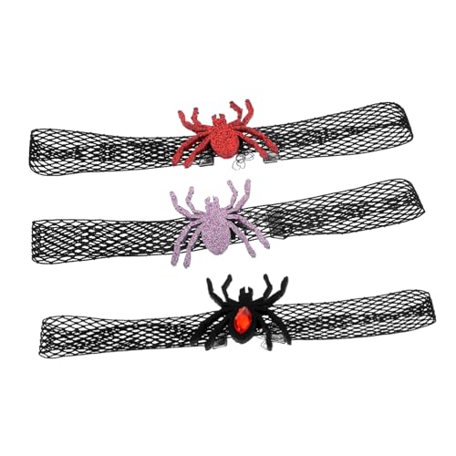 WEKAMOS 3 Stücke Verstellbare Katzenhalsbänder mit Glöckchen Halloween-Spinnen-Motiv Leichte Metallkonstruktion Niedlich und Elegant Geeignet für Katzen und Kätzchen Party Alltagsgebrauch WEKAMOS 3 Stücke Verstellbare Katzenhalsbänder mit Glöckchen Halloween-Spinnen-Motiv Leichte Metallkonstruktion Niedlich und Elegant Geeignet für Katzen und Kätzchen Party Alltagsgebrauch von WEKAMOS