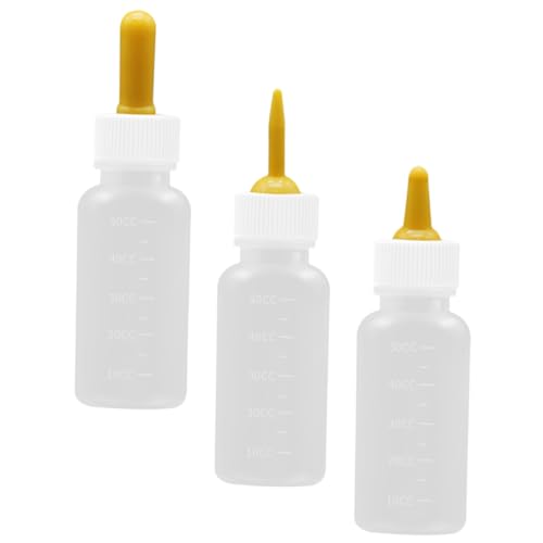WEKAMOS 3Stücke Babyflaschen für Haustiere Fütterungsgerät für Kätzchen Welpen Kleine Füttern Überfütterung Frei Langlebig WEKAMOS 3Stücke Babyflaschen für Haustiere Fütterungsgerät für Kätzchen Welpen Kleine Füttern Überfütterung Frei Langlebig von WEKAMOS