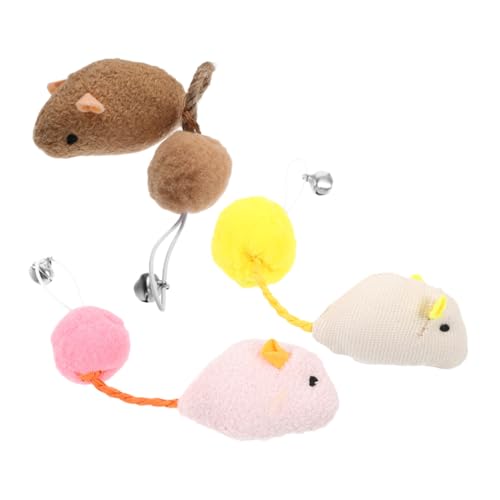 WEKAMOS 3er Set Plüsch Ratte Katzenspielzeug Stofftier Ratte Katzenspielzeug Für Drinnen Rattenballspielzeug Balljagdspielzeug Für Katzen Katzen-mäuse- Plüschtier WEKAMOS 3er Set Plüsch Ratte Katzenspielzeug Stofftier Ratte Katzenspielzeug Für Drinnen Rattenballspielzeug Balljagdspielzeug Für Katzen Katzen-mäuse- Plüschtier von WEKAMOS