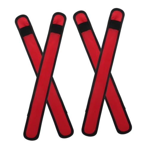 WEKAMOS 4 Stück Pferde-Leggings Mit Knöchelriemen Umfang Ausrüstung Beine Led-pferdebeinband Bands Nachtsicherheitsgurt Led-beleuchtetes Pferdebeinband Bewachen Gürtel Reiter Stoff Rot WEKAMOS 4 Stück Pferde-Leggings Mit Knöchelriemen Umfang Ausrüstung Beine Led-pferdebeinband Bands Nachtsicherheitsgurt Led-beleuchtetes Pferdebeinband Bewachen Gürtel Reiter Stoff Rot von WEKAMOS