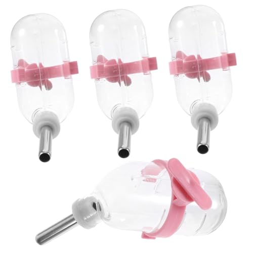 WEKAMOS 4 Stück Teiliges Edelstahl Hamster Trinkflaschen Auslaufsicher mit Dichtungsring Automatischer Wasserspender für Kleintiere Wie Meerschweinchen Igel Frettchen Einfach Hängbar im WEKAMOS 4 Stück Teiliges Edelstahl Hamster Trinkflaschen Auslaufsicher mit Dichtungsring Automatischer Wasserspender für Kleintiere Wie Meerschweinchen Igel Frettchen Einfach Hängbar im von WEKAMOS