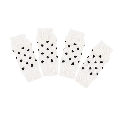 WEKAMOS 4Stücke Haustier rutschfeste Hundesocken für Drinnen Beinabdeckungen aus Hautfreundlichem Material für Kleine Schutz Kälte und Rutschigen WEKAMOS 4Stücke Haustier rutschfeste Hundesocken für Drinnen Beinabdeckungen aus Hautfreundlichem Material für Kleine Schutz Kälte und Rutschigen von WEKAMOS