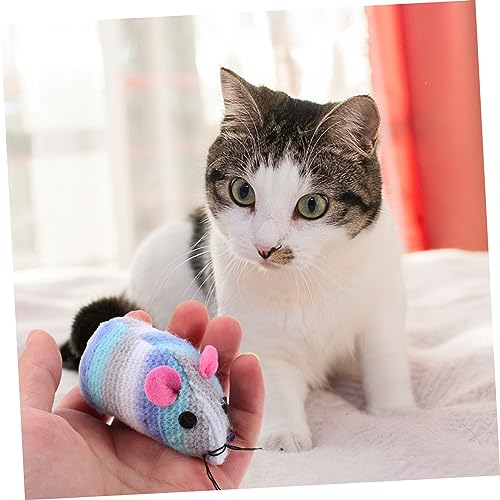 WEKAMOS 5 Stück Katzenminze Mausform Plüsch Katzenspielzeug Attraktiv für Kätzchen Interaktives Mäusespielzeug zur Beschäftigung Drinnen und für Katzenliebhaber WEKAMOS 5 Stück Katzenminze Mausform Plüsch Katzenspielzeug Attraktiv für Kätzchen Interaktives Mäusespielzeug zur Beschäftigung Drinnen und für Katzenliebhaber von WEKAMOS