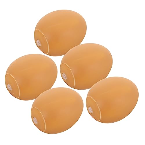 WEKAMOS 5 Stück Teiliges Hundespielzeug Kleine Quietsch Eier aus Sicherem Vinyl Interaktiv und Beißfest Fördert Zahnpflege und Spielspaß für Welpen und Kleine Hunde WEKAMOS 5 Stück Teiliges Hundespielzeug Kleine Quietsch Eier aus Sicherem Vinyl Interaktiv und Beißfest Fördert Zahnpflege und Spielspaß für Welpen und Kleine Hunde von WEKAMOS