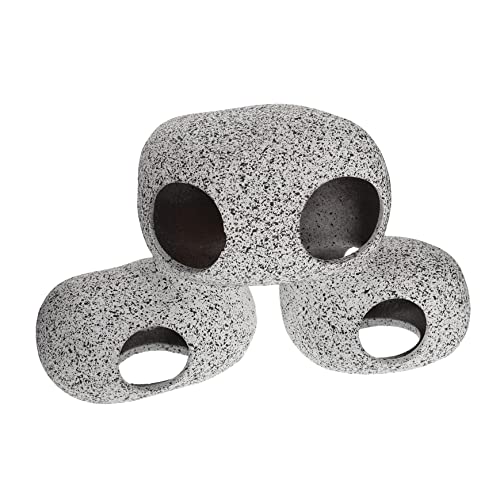 WEKAMOS Aquarium Tontopf Tropische Aquarienverzierungen Höhle Zum Laichen Von Fischen Aquariumhöhlen Klein Aquarienton Garnele Versteck Zucht Tank Aquarium Felsenhöhle Light Grey Ton WEKAMOS Aquarium Tontopf Tropische Aquarienverzierungen Höhle Zum Laichen Von Fischen Aquariumhöhlen Klein Aquarienton Garnele Versteck Zucht Tank Aquarium Felsenhöhle Light Grey Ton von WEKAMOS
