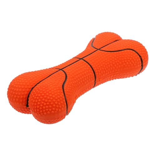 WEKAMOS Basketballknochen Haustierspielzeug Quietschende Latex Hundespielzeug Welpe Zähne Reinigung Spielzeug Übung Hund Kauen Spielzeug Interaktives Welpenspielzeug Für Welpenspiele WEKAMOS Basketballknochen Haustierspielzeug Quietschende Latex Hundespielzeug Welpe Zähne Reinigung Spielzeug Übung Hund Kauen Spielzeug Interaktives Welpenspielzeug Für Welpenspiele von WEKAMOS