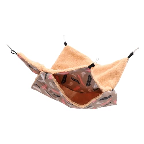WEKAMOS Bequeme Hamster hängematte und Versteck aus Weichem Baumwollstoff Atmungsaktiv und Vielseitig für Hamster Meerschweinchen und Chinchillas als Gemütliches Nest und Schlafplatz im WEKAMOS Bequeme Hamster hängematte und Versteck aus Weichem Baumwollstoff Atmungsaktiv und Vielseitig für Hamster Meerschweinchen und Chinchillas als Gemütliches Nest und Schlafplatz im von WEKAMOS