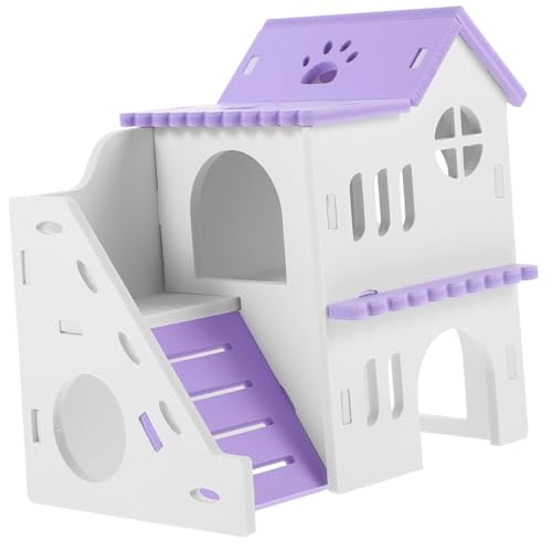 WEKAMOS Buntes Meerschweinchen Versteck Haus Rampe Gemütliches Hamster Spielhaus Kleines Kleintier Hideout Dekoratives Nagetier Zuhause für Kaninchen und Zwerghamster WEKAMOS Buntes Meerschweinchen Versteck Haus Rampe Gemütliches Hamster Spielhaus Kleines Kleintier Hideout Dekoratives Nagetier Zuhause für Kaninchen und Zwerghamster von WEKAMOS