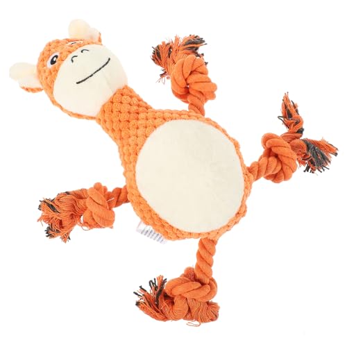 WEKAMOS Cartoon Hundespielzeug Giraffenform Quietschspielzeug Welpen Kauspielzeug für Kleine bis Große Hunde zur Zahnpflege und Beschäftigung Drinnen und Draußen WEKAMOS Cartoon Hundespielzeug Giraffenform Quietschspielzeug Welpen Kauspielzeug für Kleine bis Große Hunde zur Zahnpflege und Beschäftigung Drinnen und Draußen von WEKAMOS