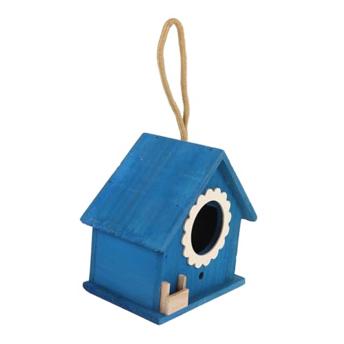 WEKAMOS Dekoratives Holz Vogelhaus mit Stabiler Hanfseilaufhängung Kreatives für Garten und Fenster Langlebige und Sichere Vogelfutterstation Ansprechendem Design WEKAMOS Dekoratives Holz Vogelhaus mit Stabiler Hanfseilaufhängung Kreatives für Garten und Fenster Langlebige und Sichere Vogelfutterstation Ansprechendem Design von WEKAMOS