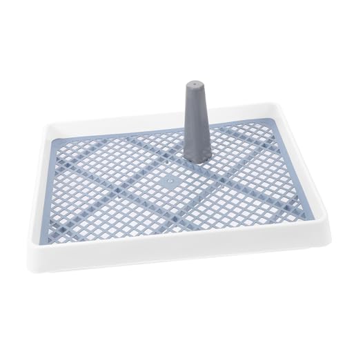 WEKAMOS Dickwandiges Rutschfestes Hunde welpentoilette aus Robustem Kunststoff Großes Fassungsvermögen Vielseitig als Urinal und Sandbehälter für Kleine und Große Hunde Geeignet WEKAMOS Dickwandiges Rutschfestes Hunde welpentoilette aus Robustem Kunststoff Großes Fassungsvermögen Vielseitig als Urinal und Sandbehälter für Kleine und Große Hunde Geeignet von WEKAMOS