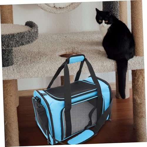WEKAMOS Faltbare Transporttasche für Katzen mit Großem Fassungsvermögen Atmungsaktiv und Langlebig Komfortabler Outdoor Tragetasche für Reisen Camping und Ausflüge WEKAMOS Faltbare Transporttasche für Katzen mit Großem Fassungsvermögen Atmungsaktiv und Langlebig Komfortabler Outdoor Tragetasche für Reisen Camping und Ausflüge von WEKAMOS